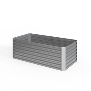 OK-Living Letto per orto rialzato Argento 180 x 60 cm