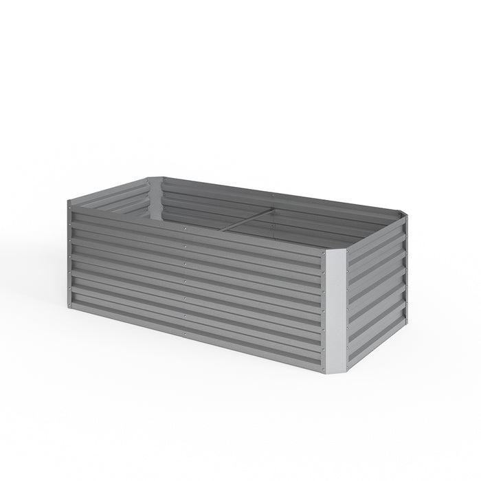 OK-Living Letto per orto rialzato Argento 180 x 60 cm