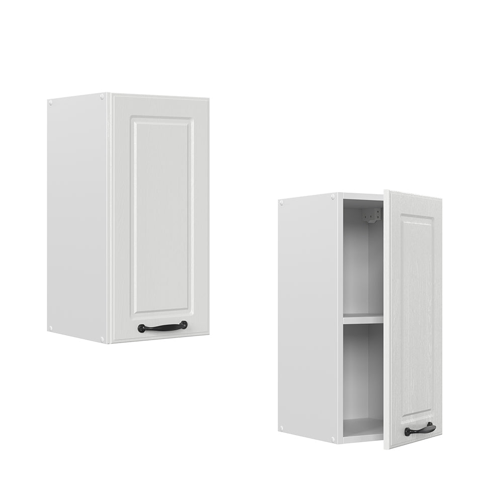 Vicco Pensile da cucina Bianco casa di campagna 30 cm