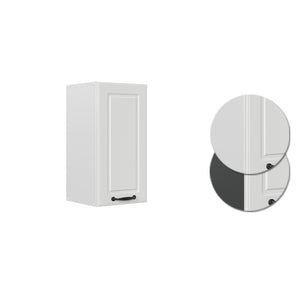 Vicco Pensile da cucina Bianco casa di campagna 30 cm