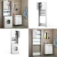 Vicco Mobile lavatrice Calcestruzzo 64 x 190 cm