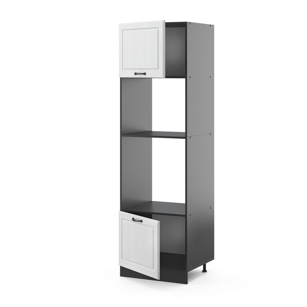 Vicco Set mobili bagno Bianco casa di campagna 60 cm