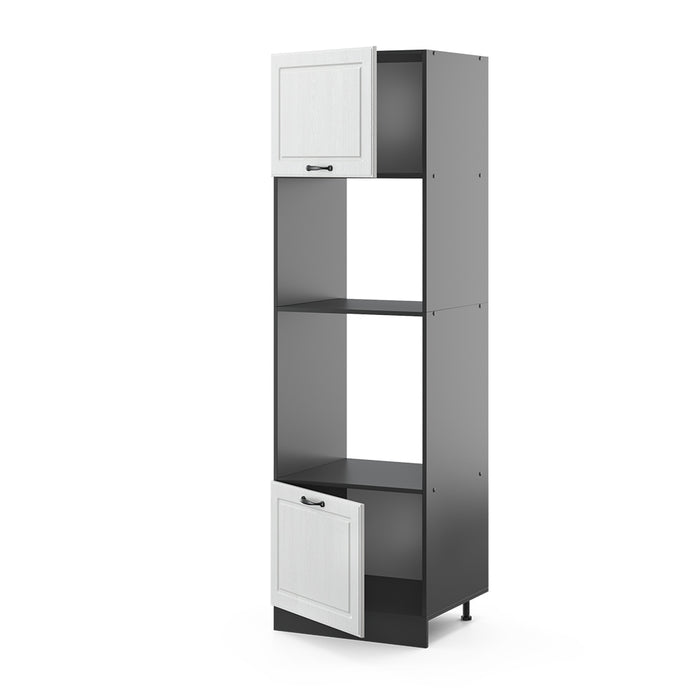 Vicco Set mobili bagno Bianco casa di campagna 60 cm