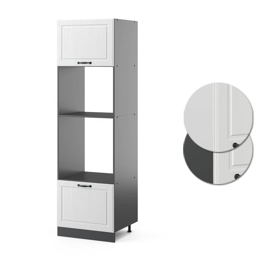 Vicco Set mobili bagno Bianco casa di campagna 60 cm