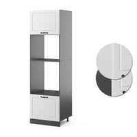 Vicco Set mobili bagno Bianco casa di campagna 60 cm