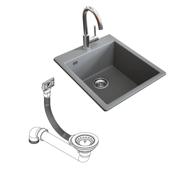 Bergström Lavello Grigio 42.5 x 50 cm