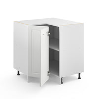 Vicco Mobile ad angolo cucina Bianco casa di campagna 75.6 cm , PL Rovere