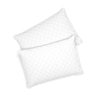 Vitalispa Cuscino per la testa Bianco 50 x 75 cm Set di 2