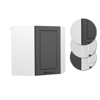 Vicco Mobile angolare da cucina Antracite casa di campagna 57 cm