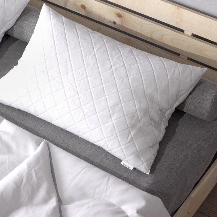 Vitalispa Cuscino per la testa Bianco 50 x 75 cm Set di 2