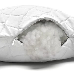 Vitalispa Cuscino per la testa Bianco 40 x 80 cm Set di 2