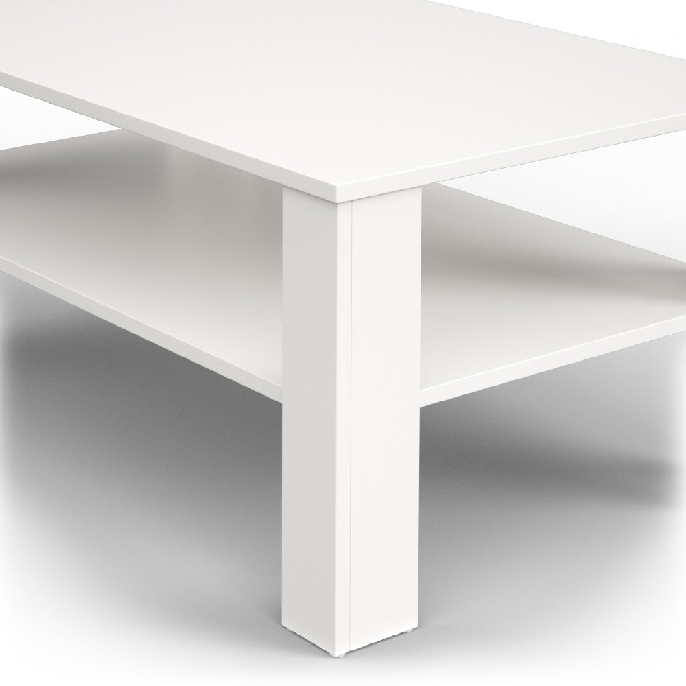 Vicco Tavolino da salotto Bianco 100 x 60 cm