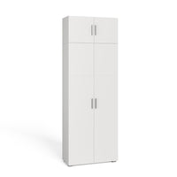 Vicco Armadio universale Bianco 80 x 182.4 cm con estensione dell'armadio