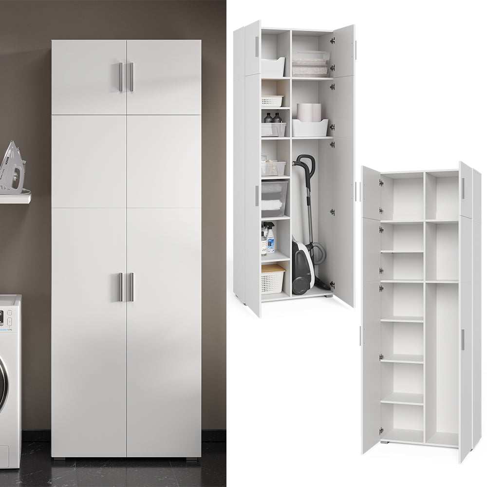 Vicco Armadio universale Bianco 80 x 182.4 cm con estensione dell'armadio