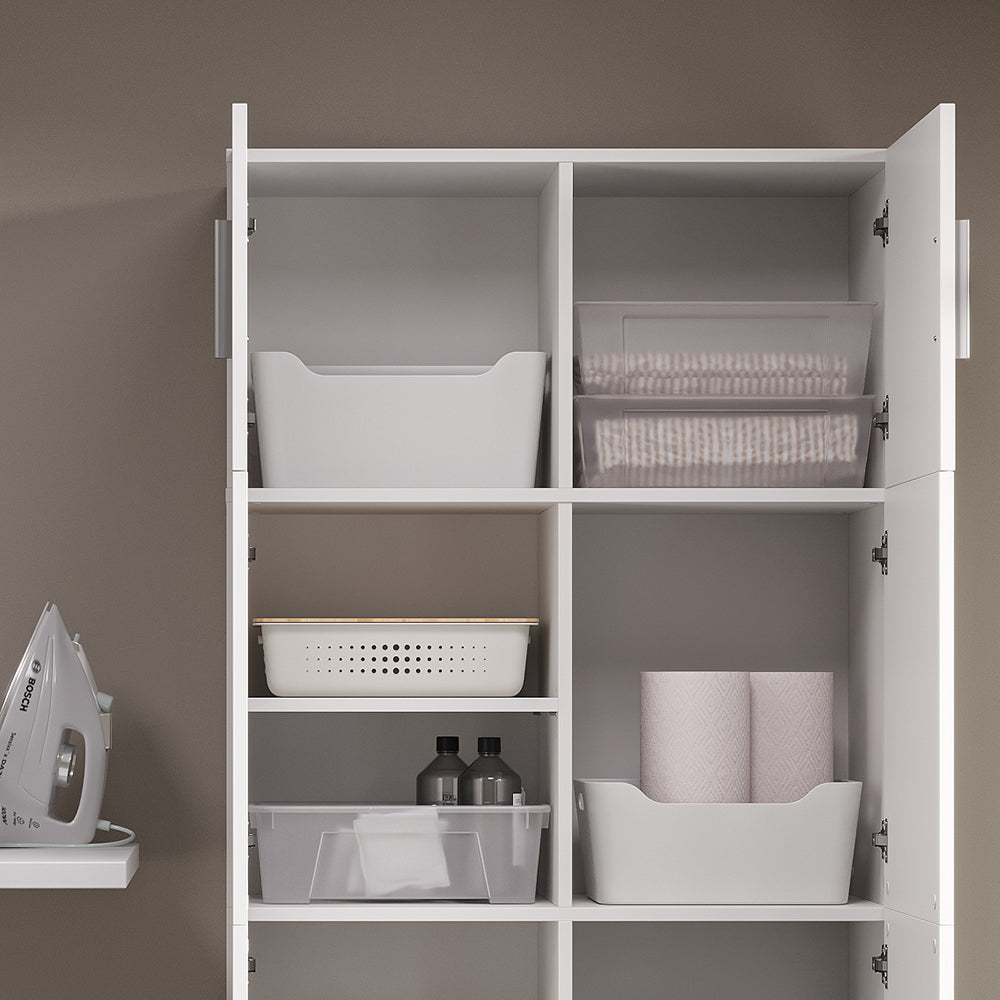 Vicco Armadio universale Bianco 80 x 182.4 cm con estensione dell'armadio