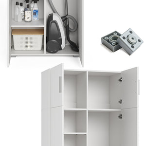 Vicco Armadio universale Bianco 80 x 182.4 cm con estensione dell'armadio