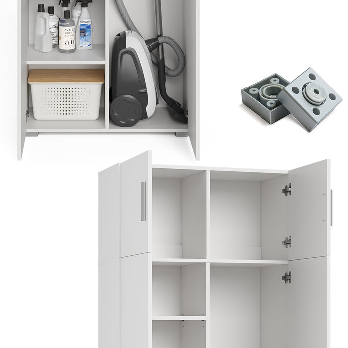 Vicco Armadio universale Bianco 80 x 182.4 cm con estensione dell'armadio