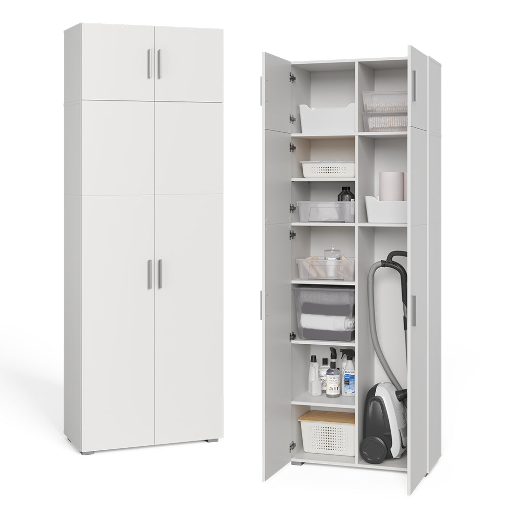 Vicco Armadio universale Bianco 80 x 182.4 cm con estensione dell'armadio