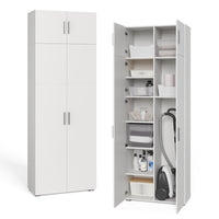 Vicco Armadio universale Bianco 80 x 182.4 cm con estensione dell'armadio