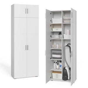 Vicco Armadio universale Bianco 80 x 182.4 cm con estensione dell'armadio