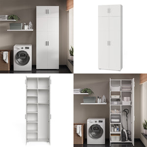 Vicco Armadio universale Bianco 80 x 182.4 cm con estensione dell'armadio