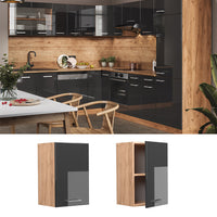 Vicco Pensile da cucina Antracite lucido 40 cm