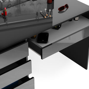 Vicco Tavolo da toeletta Antracite 55 cm