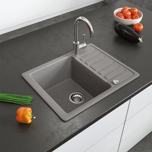 Bergström Lavello Calcestruzzo 57.5 x 46 cm con asciugatura