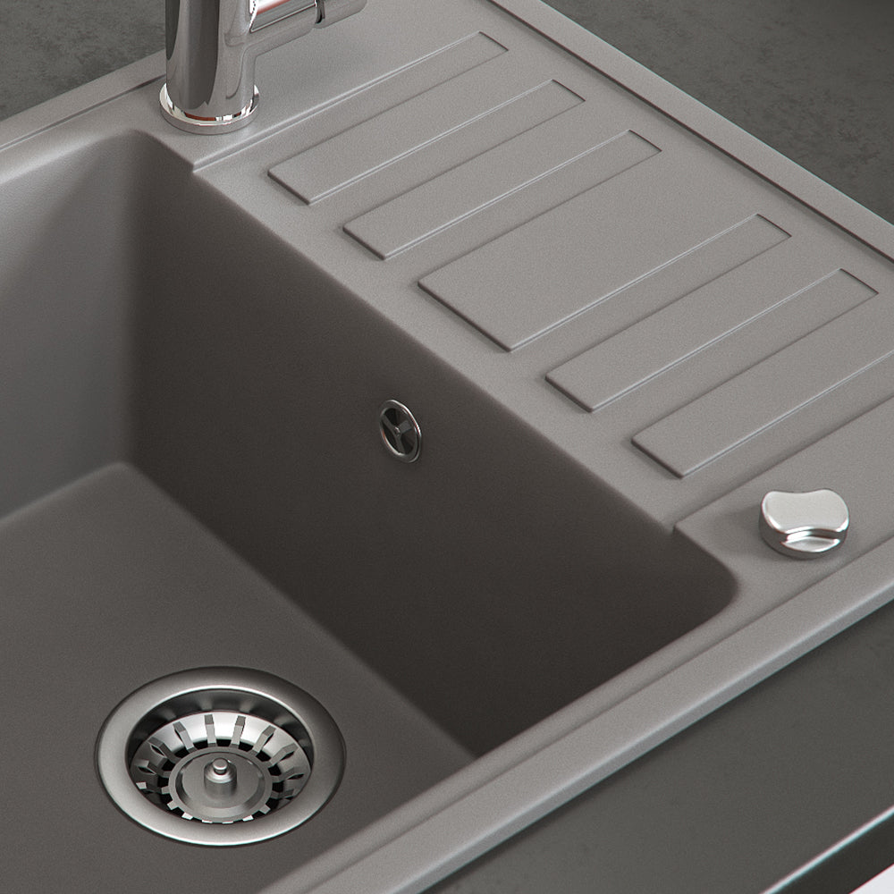 Bergström Lavello Calcestruzzo 57.5 x 46 cm con asciugatura