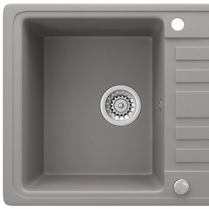 Bergström Lavello Calcestruzzo 57.5 x 46 cm con asciugatura