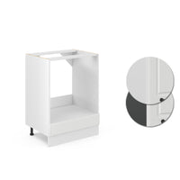 Vicco Mobile per forno da incasso Bianco casa di campagna 60 cm senza piano di lavoro