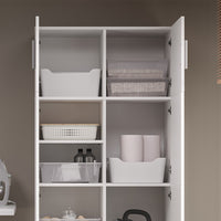 Vicco Scaffale per file Bianco 80 x 182.4 cm con estensione dell'armadio e cassetto