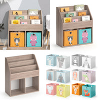 Vicco Libreria bambini Sonoma 30.7 x 79 cm con 2 scatole pieghevoli opt.1