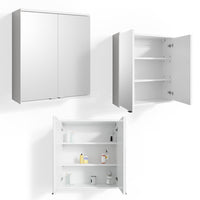 Vicco Specchio contenitore bagno Bianco 60 x 68 cm