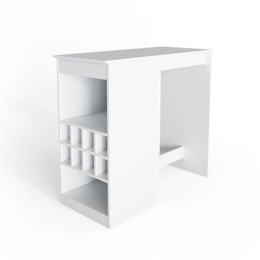 Vicco Tavolo bar alto Bianco 115 x 50 cm