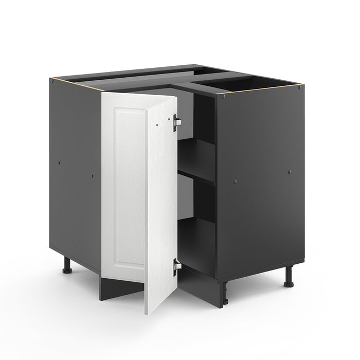 Vicco Mobile ad angolo cucina Bianco casa di campagna 75.6 cm , PL Antracite