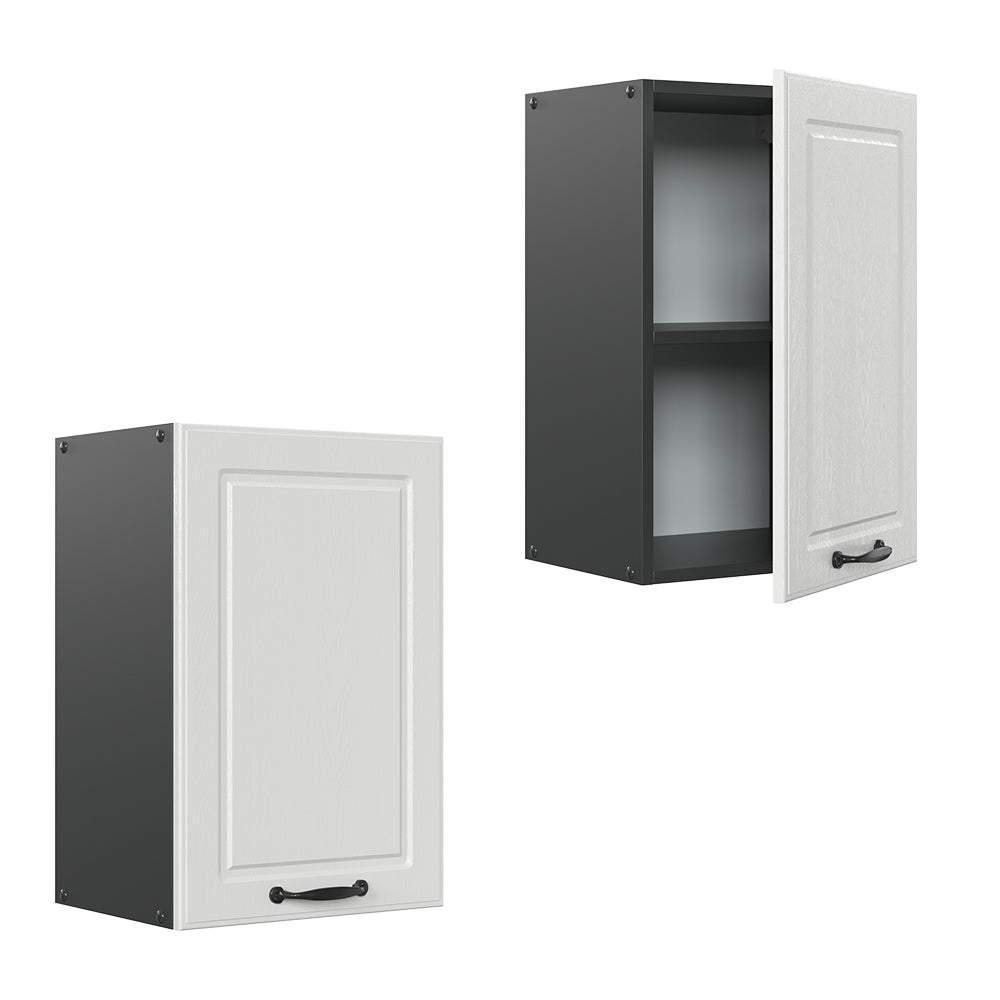 Vicco Pensile da cucina Bianco casa di campagna 40 cm