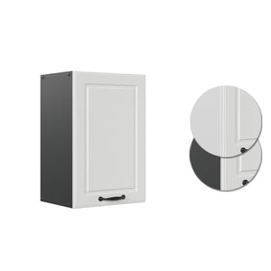 Vicco Pensile da cucina Bianco casa di campagna 40 cm