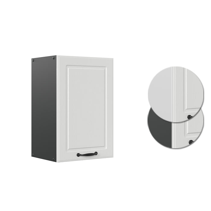 Vicco Pensile da cucina Bianco casa di campagna 40 cm