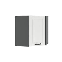 Vicco Mobile angolare da cucina Bianco casa di campagna 57 cm