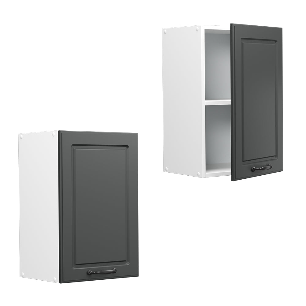 Vicco Pensile da cucina Antracite casa di campagna 40 cm