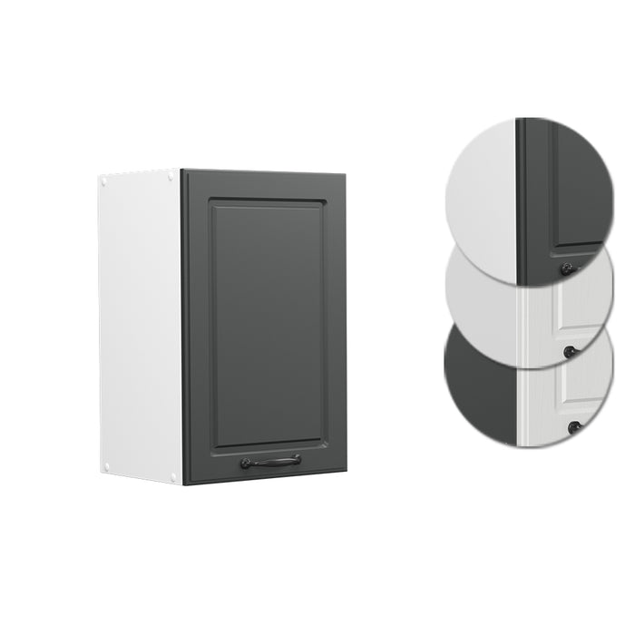 Vicco Pensile da cucina Antracite casa di campagna 40 cm