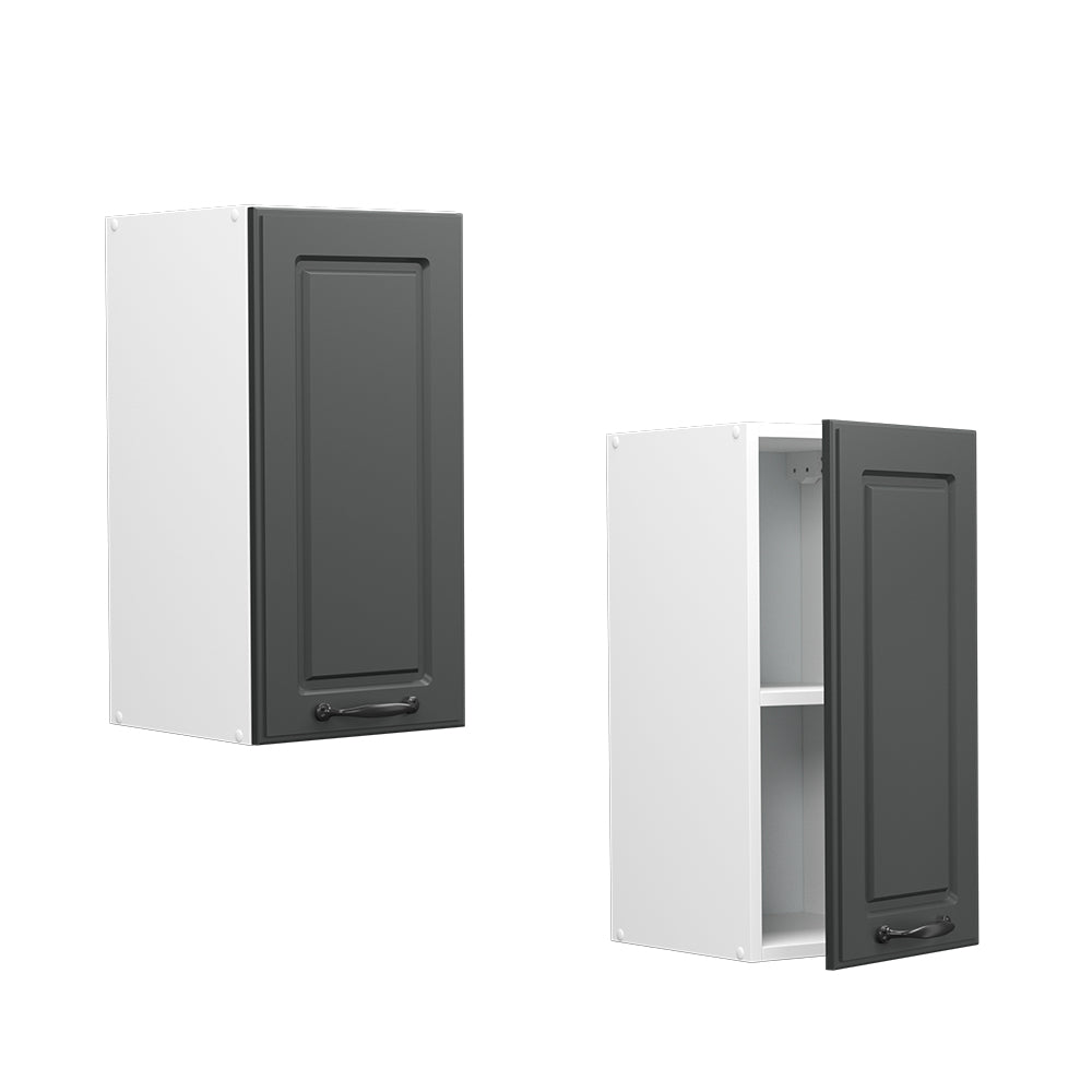 Vicco Pensile da cucina Antracite casa di campagna 30 cm