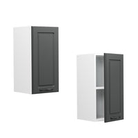 Vicco Pensile da cucina Antracite casa di campagna 30 cm