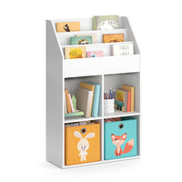 Vicco Libreria bambini Bianco 72 x 114.2 cm con 2 scatole pieghevoli