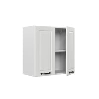 Vicco Pensile da cucina Bianco casa di campagna 60 cm