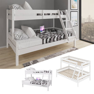 Vitalispa Letto a castello Bianco 120x200 / 80x200 cm