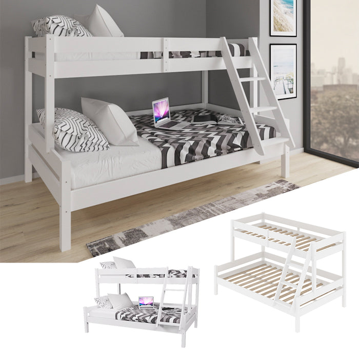 Vitalispa Letto a castello Bianco 120x200 / 80x200 cm