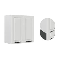 Vicco Pensile da cucina Bianco casa di campagna 60 cm