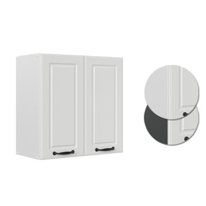 Vicco Pensile da cucina Bianco casa di campagna 60 cm